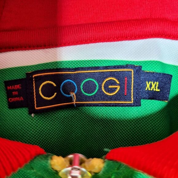 COOGI Multicolor Striped Full Zip Hoodie Size XXL - Picture 5 of 12